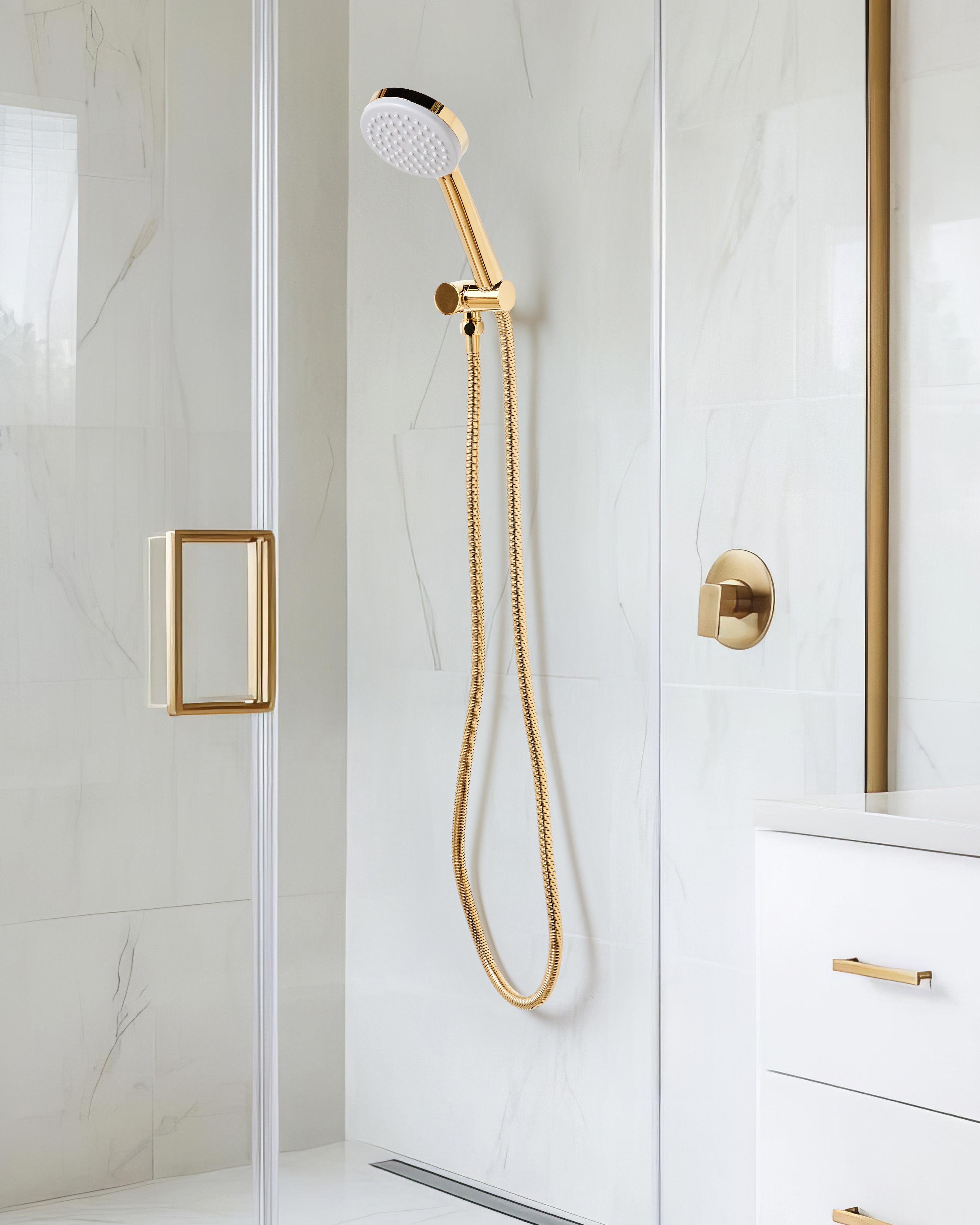Shower Head and Hose Kit AYPATE Gold