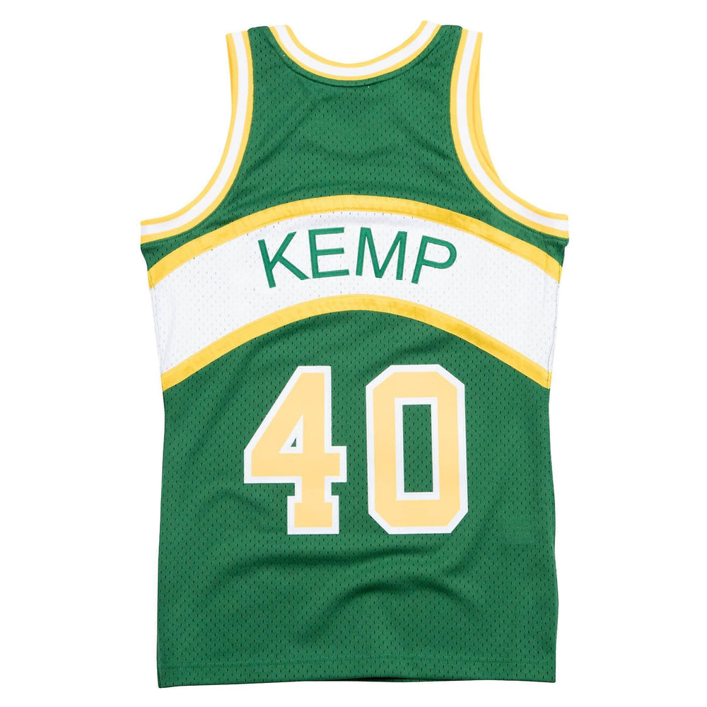 Shawn Kemp Seattle Super Sonics 1994-1995 Hardwood Classics Swingman Road Jersey by M $ N
