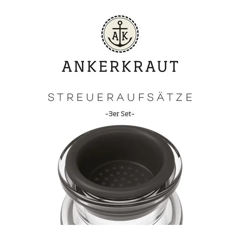 Gewürzstreuer 3er-Set Ankerkraut