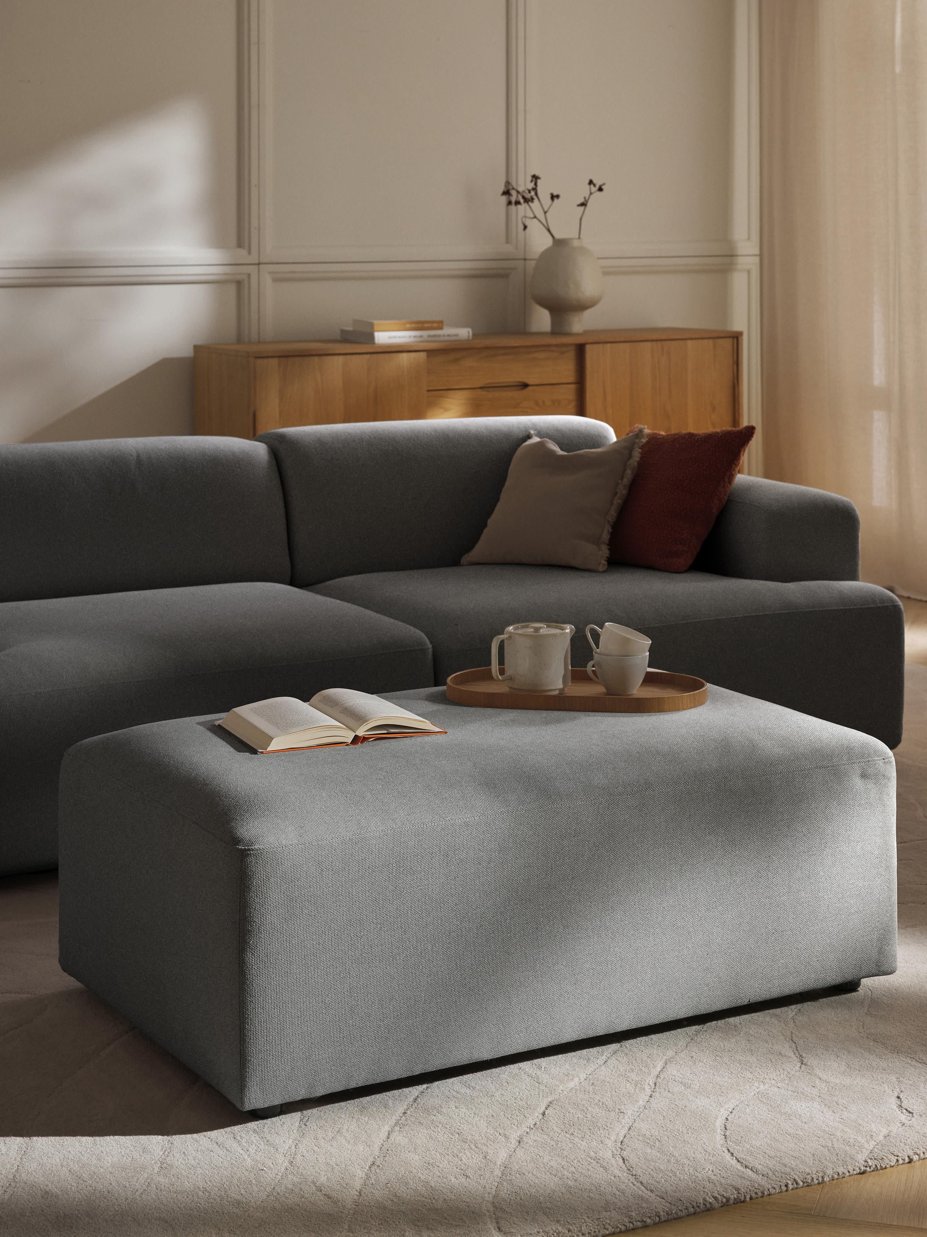 XL Sofa-Hocker Melva, B 116 x T 72 cm