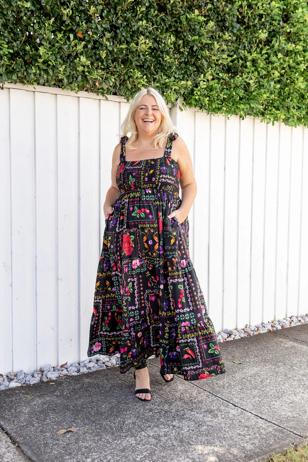 Allegra Maxi Dress in Sweet Bee
