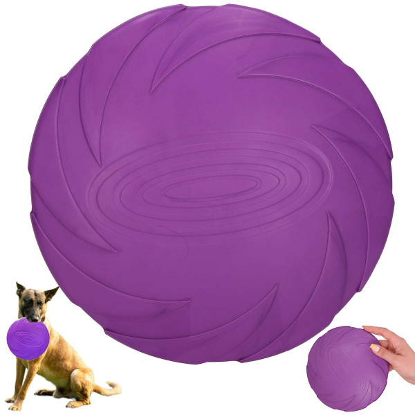 Frisbee dla psa dysk do aportowania miska na karmę śr. 18 cm