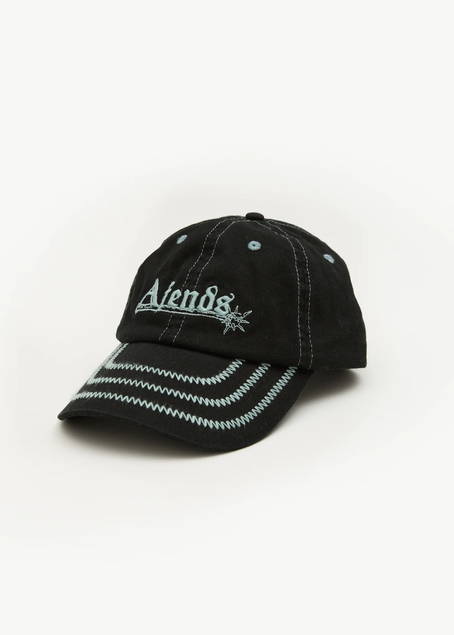 AFENDS Mens Mace - Six Panel Cap - Black