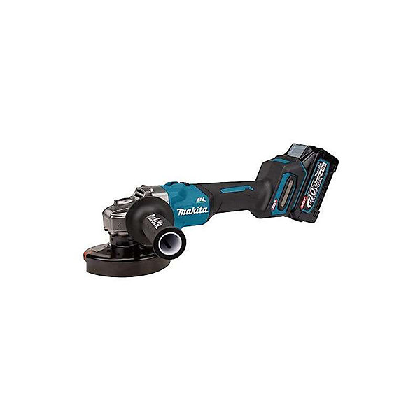 Meuleuse angle sans fil makita ga008gm201 40 V Batterie 4.0 Ah 12.5 cm