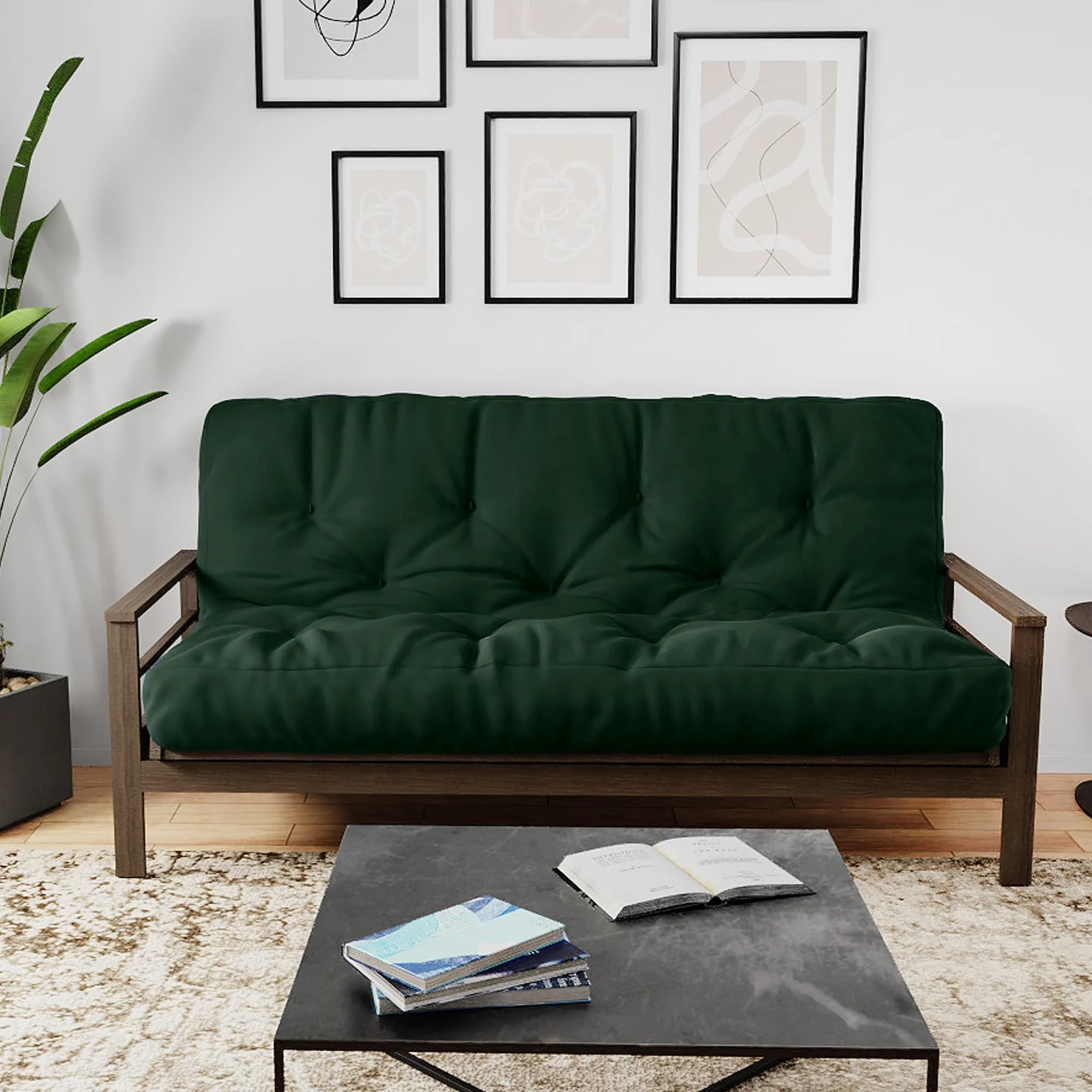 Loosh Home 8 Gel Memory Foam Queen Size Futon Mattress