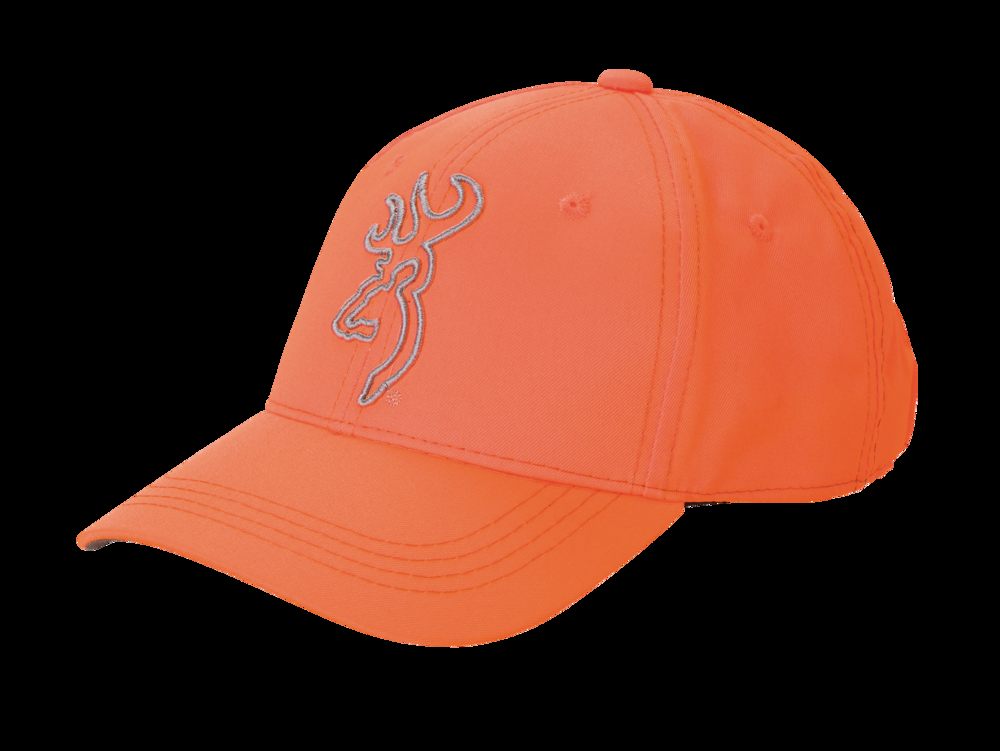 Browning Hunting Baseball CaP, One Size, Blaze Orange
