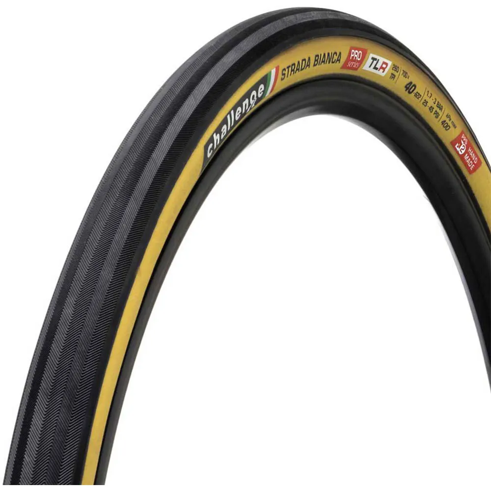 Challenge Strada Bianca Pro Tubeless 700 x 45 rigid gravel tyre