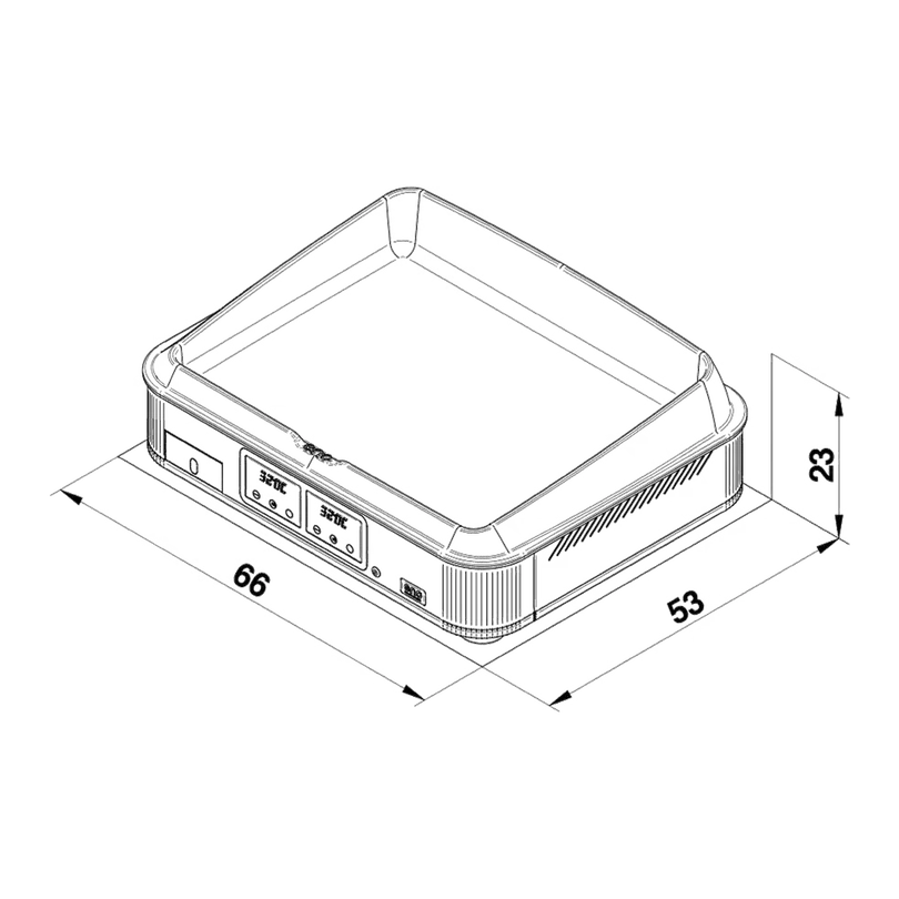 Elektrogrill Enosign 65