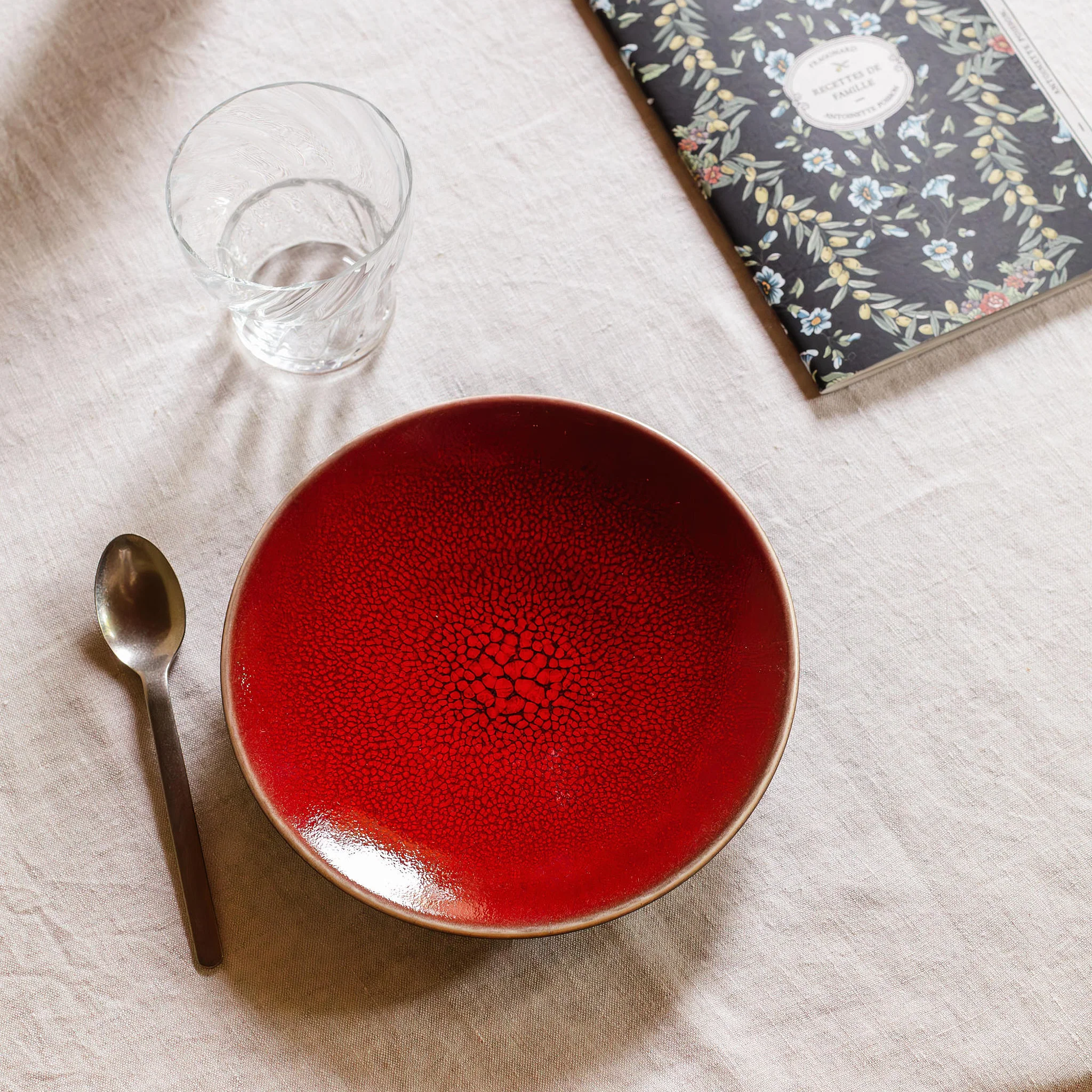 assiette à dessert cerise