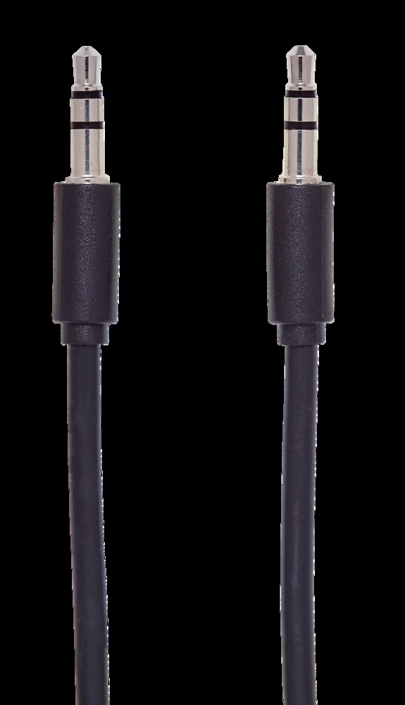 Bluehive Aux Cable, for Any Phone, Tablet, iPod & Laptop, Black, 6-ft