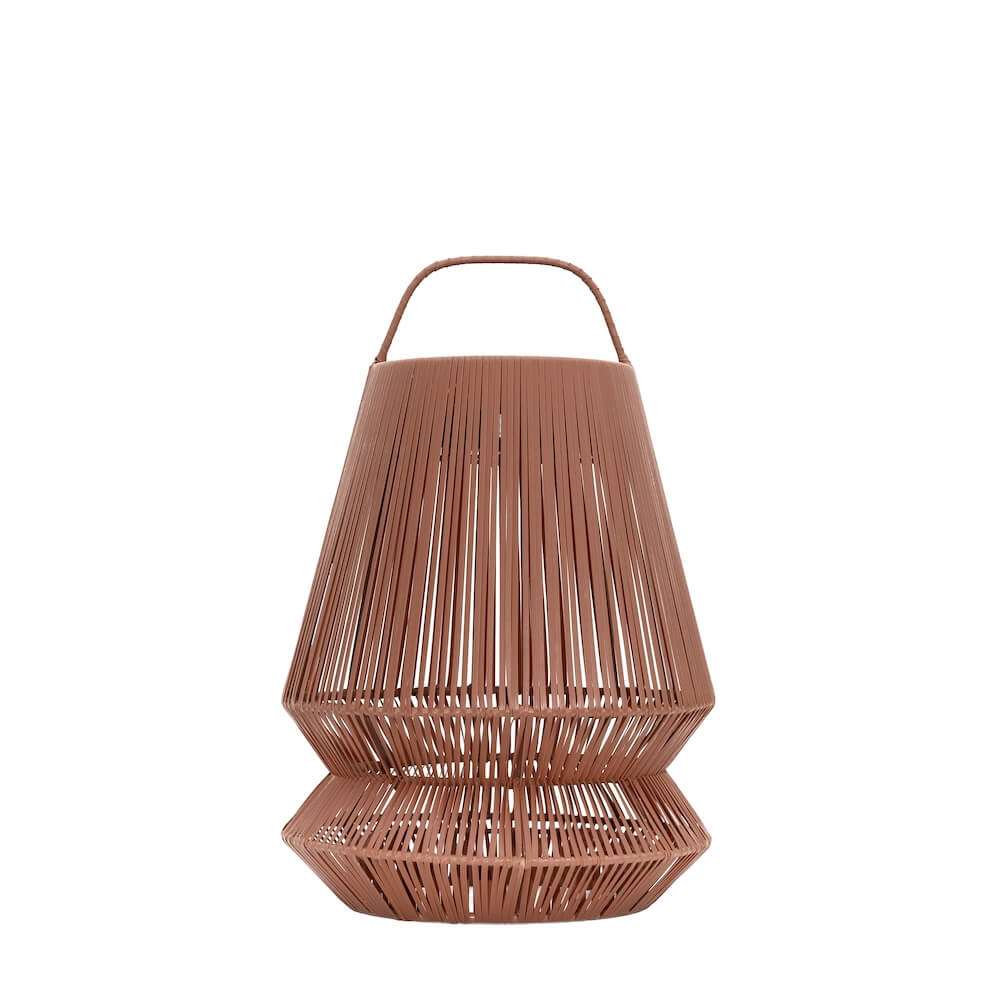 Originalhome solar lampion Carry On - terracotta