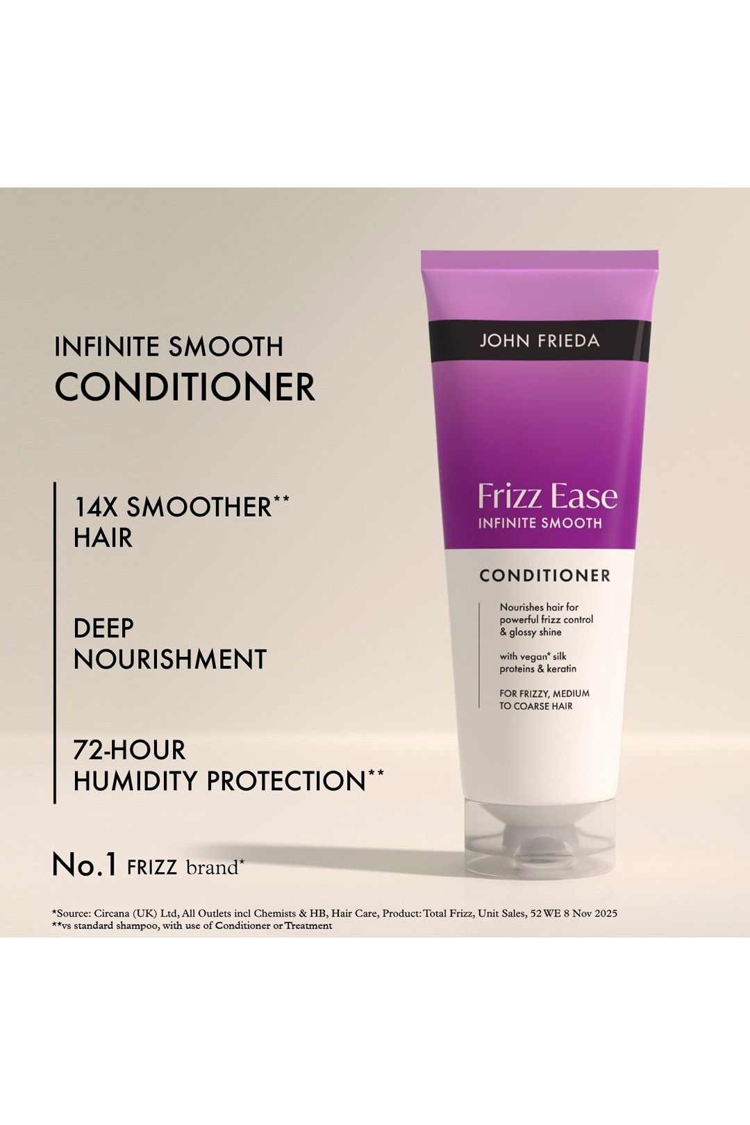 John Frieda John Frieda Frizz Ease The Rescuer Lightweight Serum 50ml