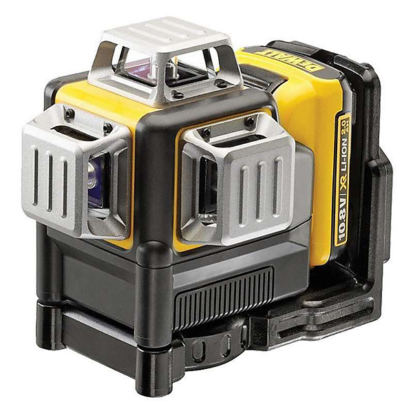 Niveau laser multilignes vert 10,8V XR   1 batterie 2Ah   chargeur - DEWALT - DCE089D1G-QW