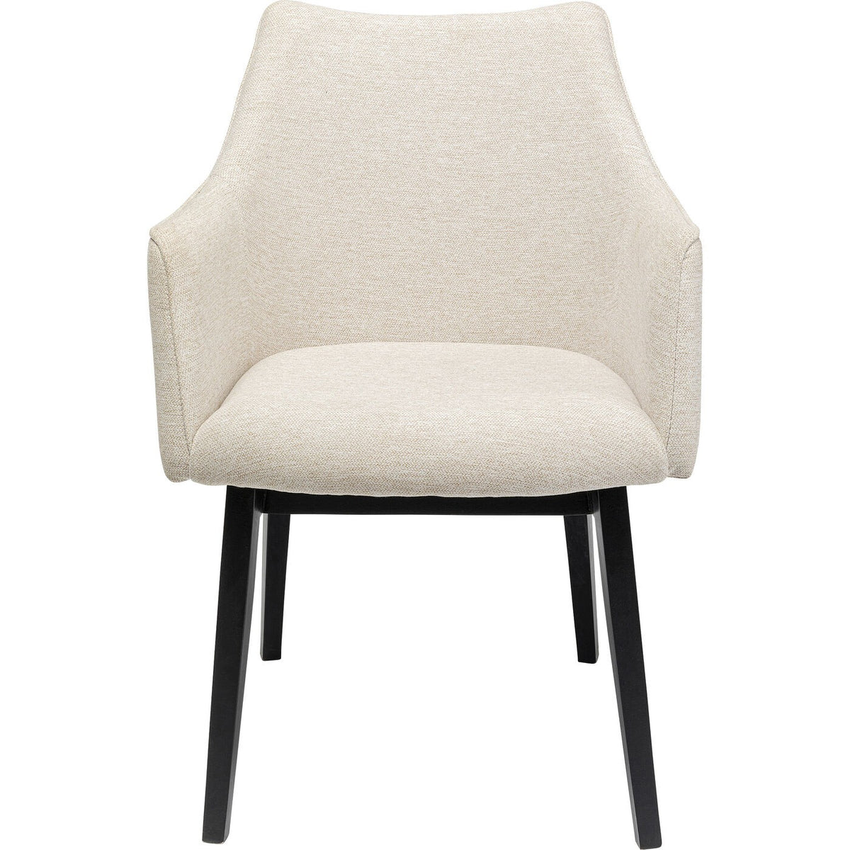 Kare Design Stoel met armleuning Modino creme