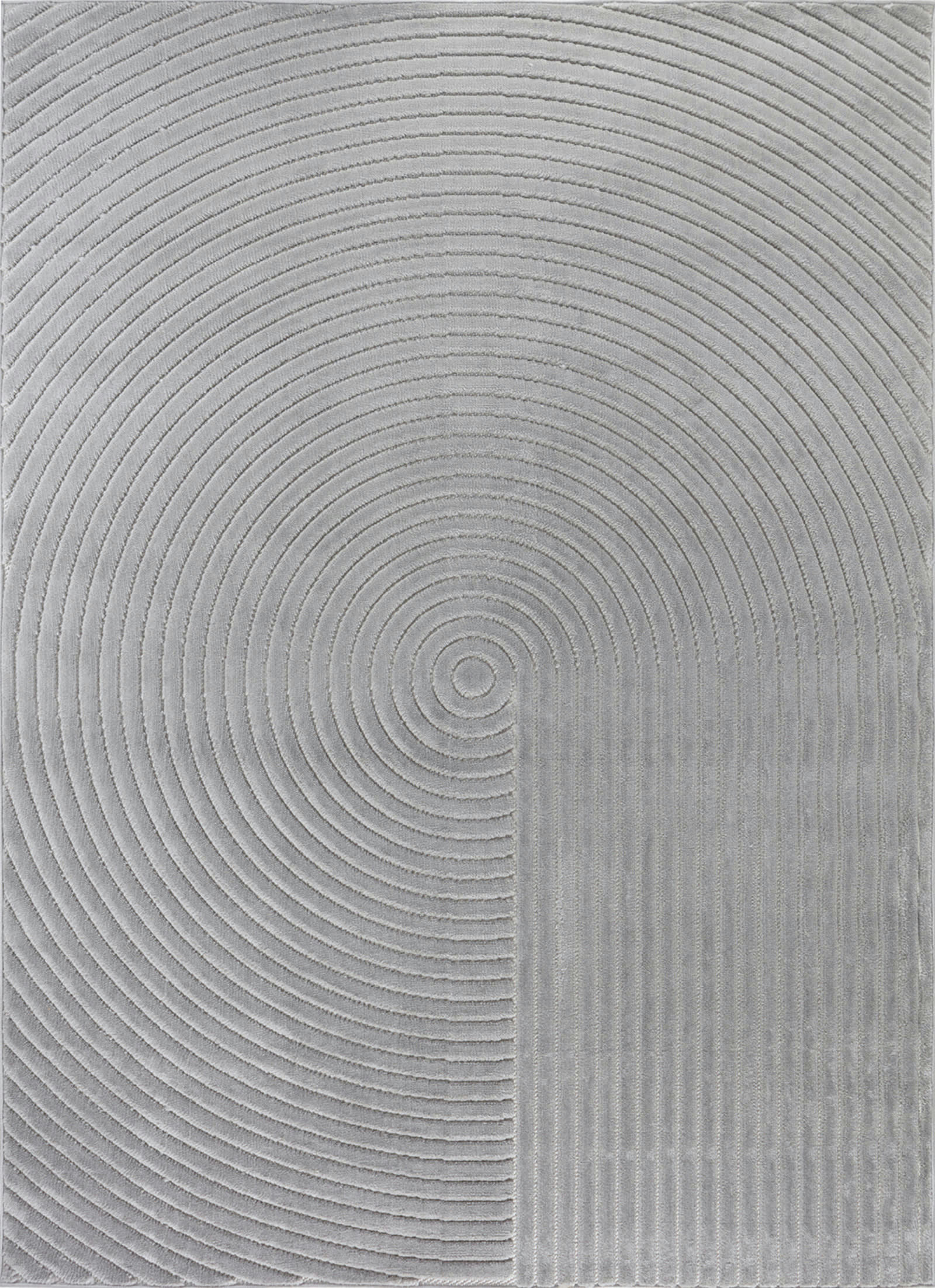 EMIKO - Tapis d'Intérieur/d'Extérieur Hygge Gris 120x170