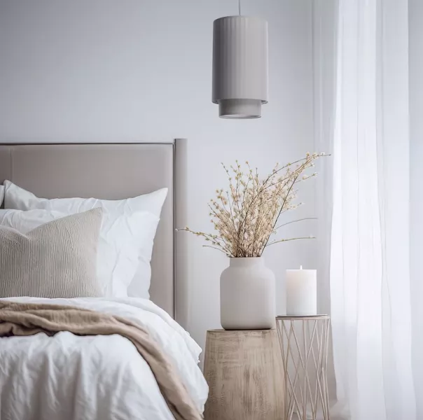 Lampa wisząca DUO LAMI LINE 20 szara