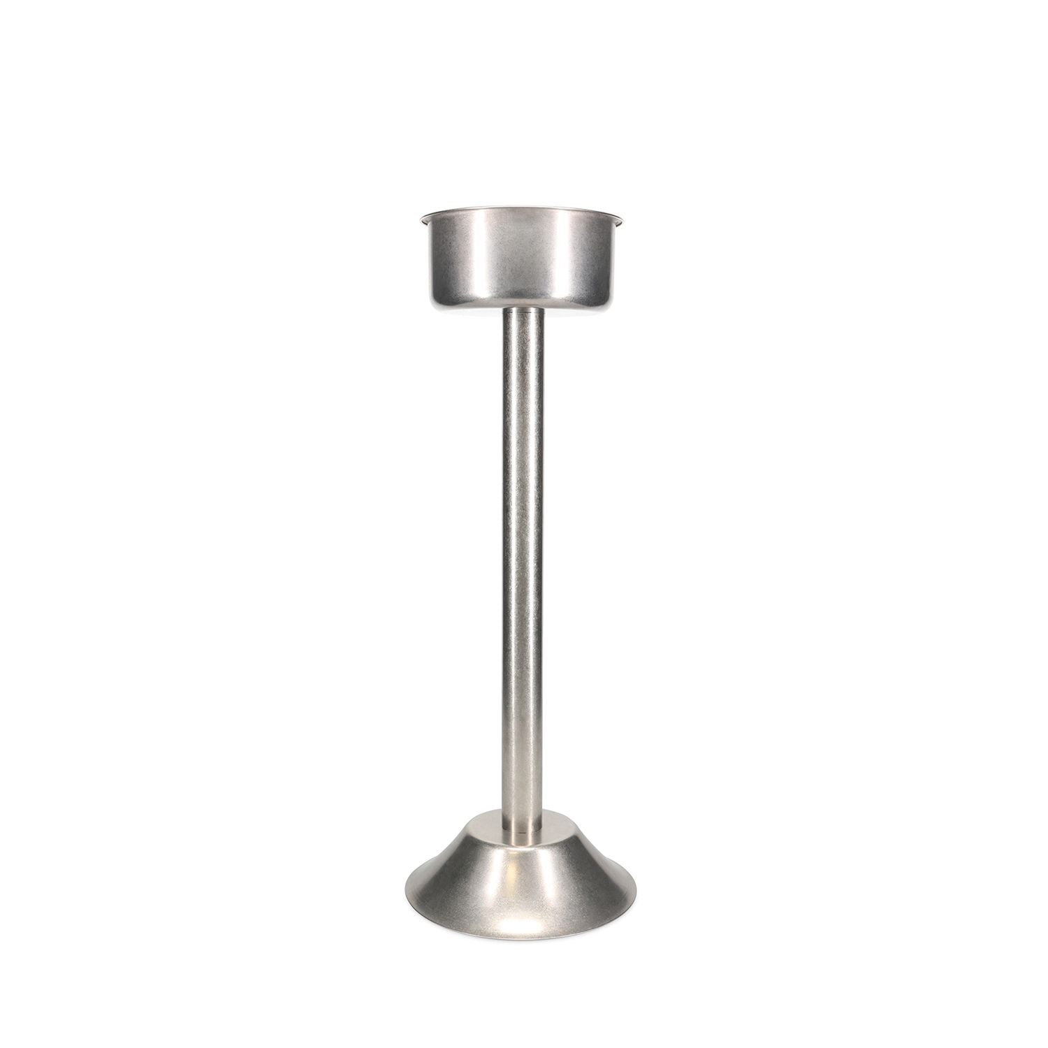 Bonbistro - Champagnekoeler staander 19,5xH62,5cm antique zilver Bar