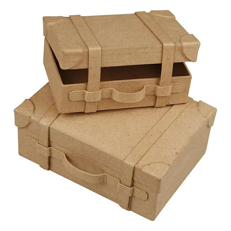 Aufbewahrungsbox 2er-Set Papp-Schachtel