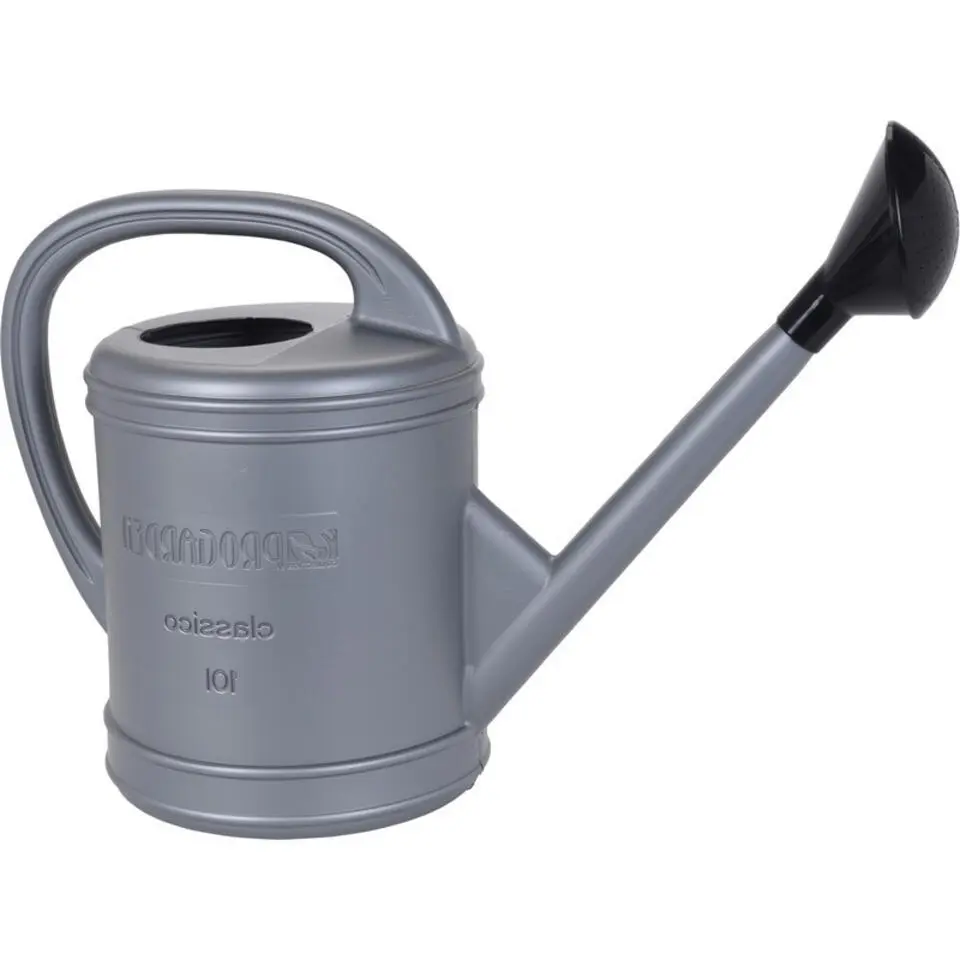 Pro Garden Gieter - grijs - kunststof - broeskop - 10 liter