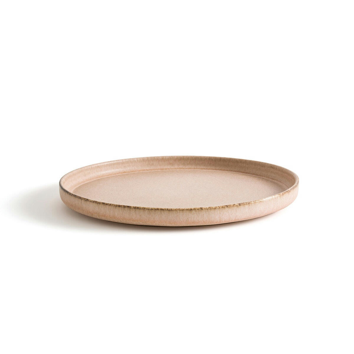 Lot de 4 assiettes à dessert en grès, Gandra