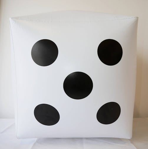 Inflatable Giant Die and Pump