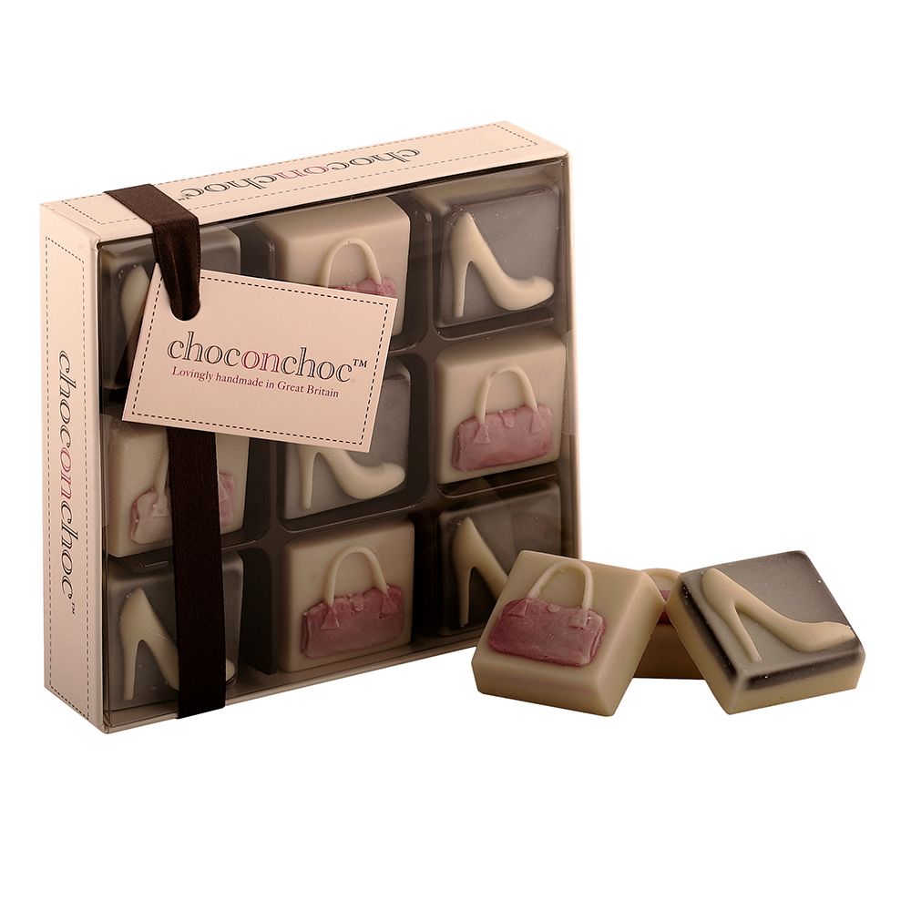 CHOC ON CHOC Chocolate Shoes And Chocolate Handbags