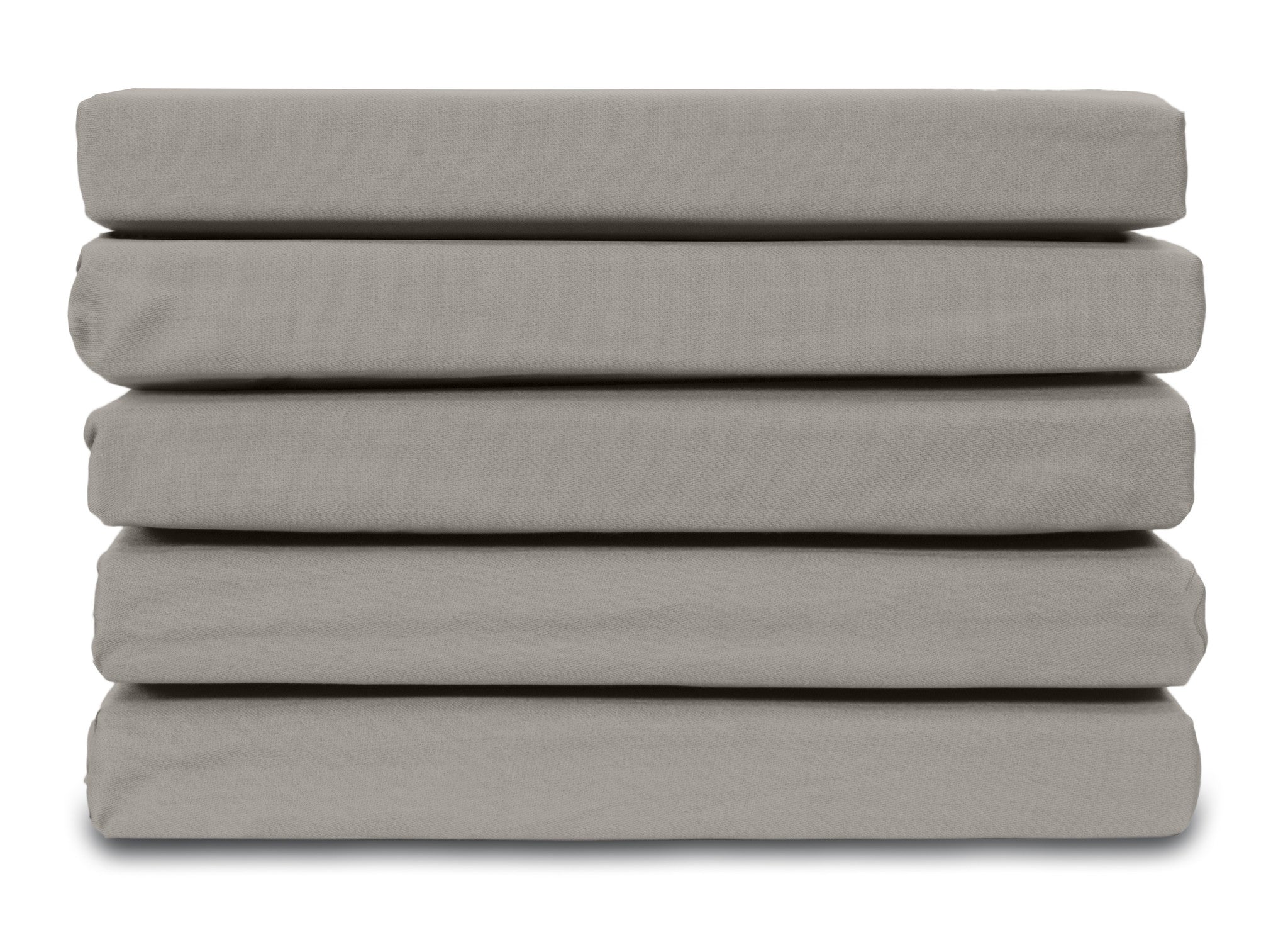 Ten Cate hoeslaken - 100% katoensatijn - 140x200 - grijs