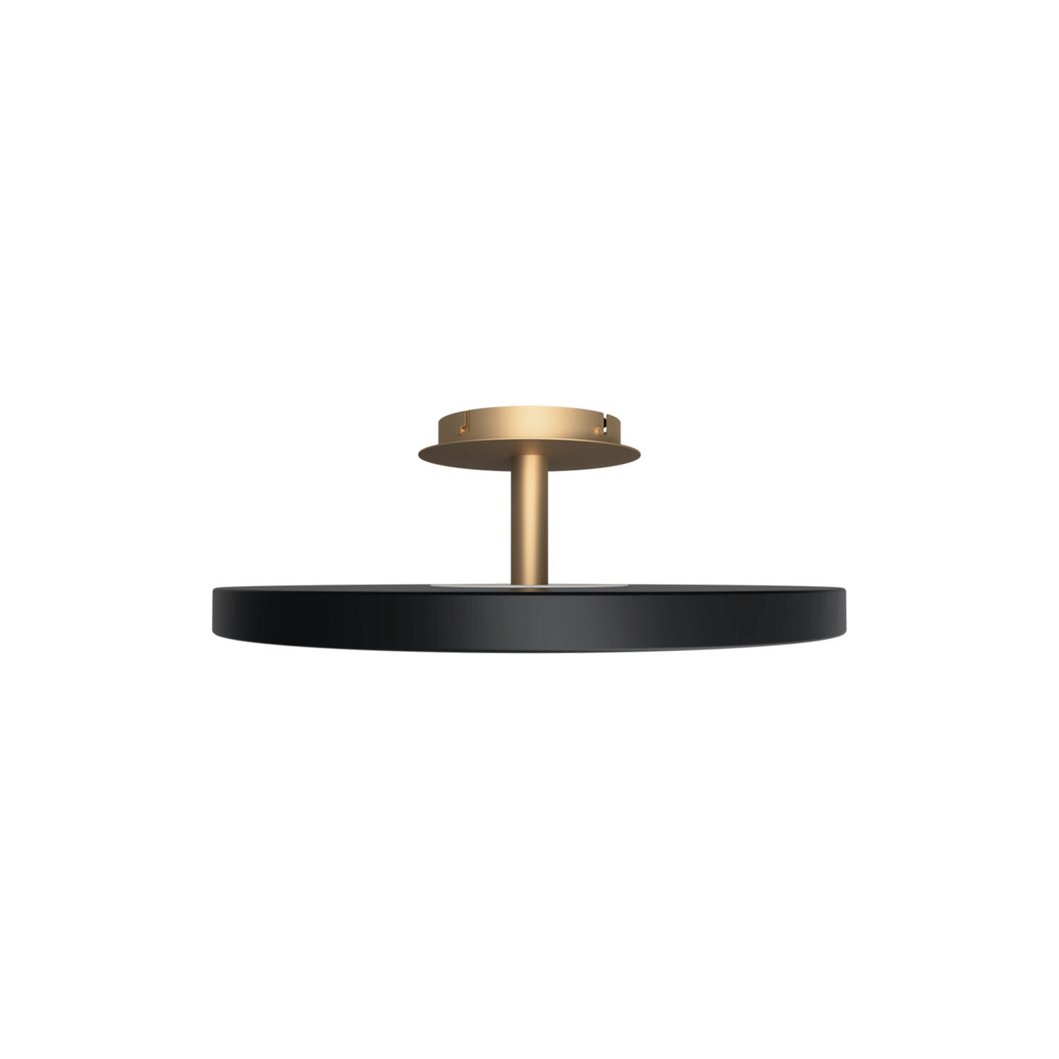 Asteria Up Ceiling Lamp, black
