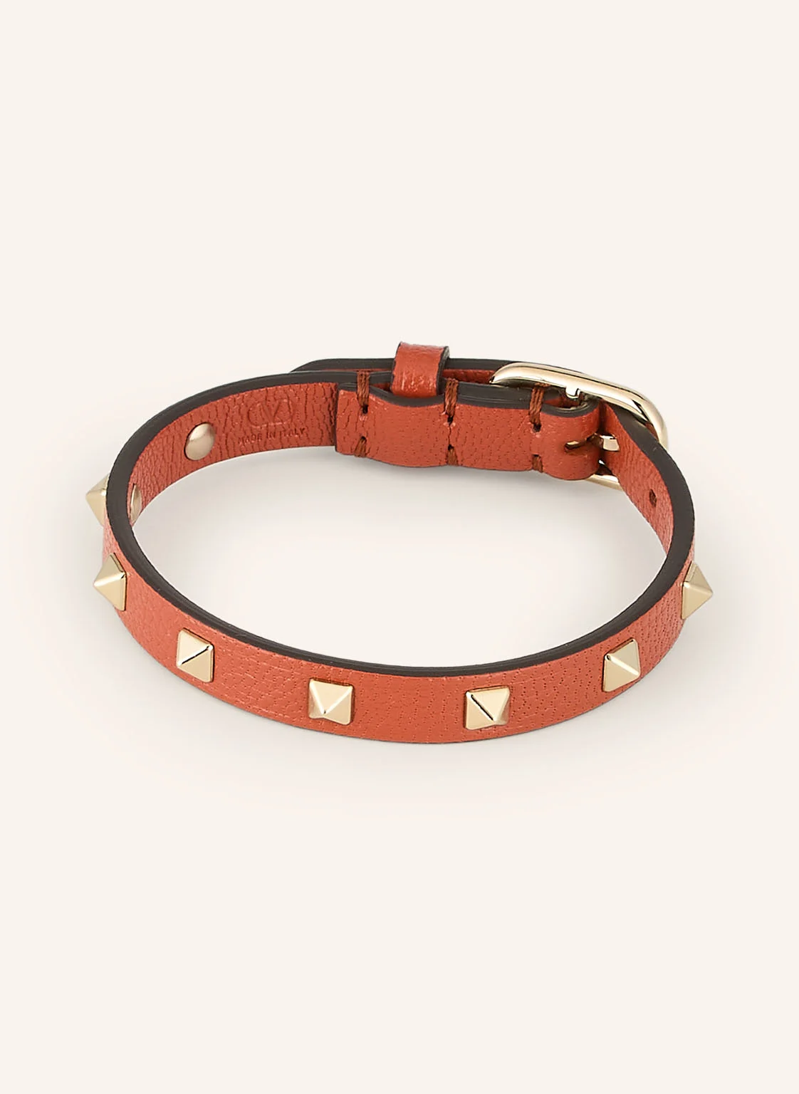 VALENTINO GARAVANI Lederarmband ROCKSTUD SPIKE