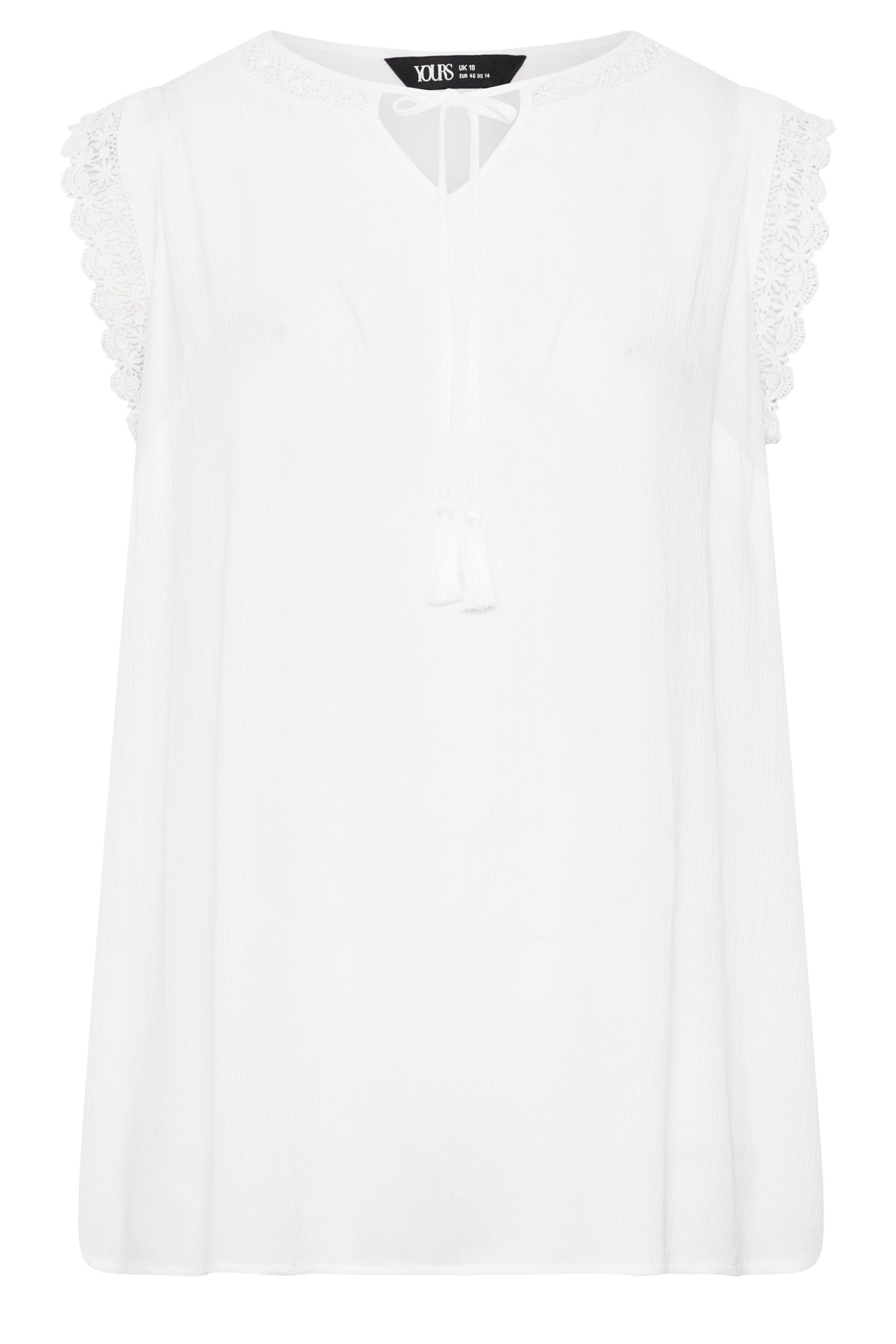 Yours Tie Neck Swing Blouse