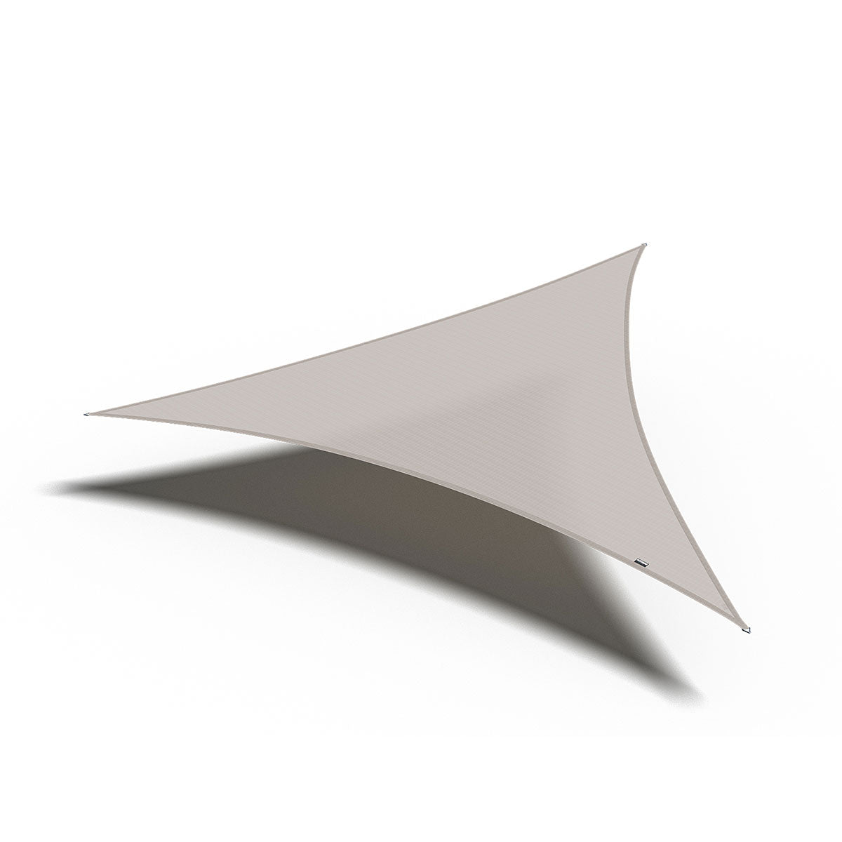 Platinum schaduwdoek Coolfit greige driehoek 3,6 x 3,6 x 3,6 m