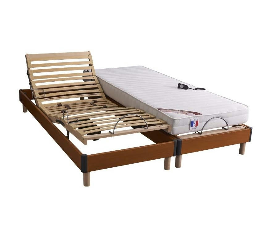 RELAX MOUSSE - Ensemble relaxation mousse ferme 2x80x200