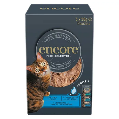 Encore Cat Pouch in Broth Saver Pack 20 x 50g