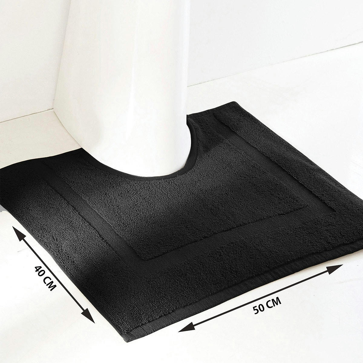 Tapis de bain uni éponge 700 g/m², Scenario