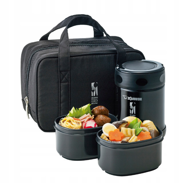 Termos obiadowy ZOJIRUSHI SW-EZE35-BA 350 ml czarny