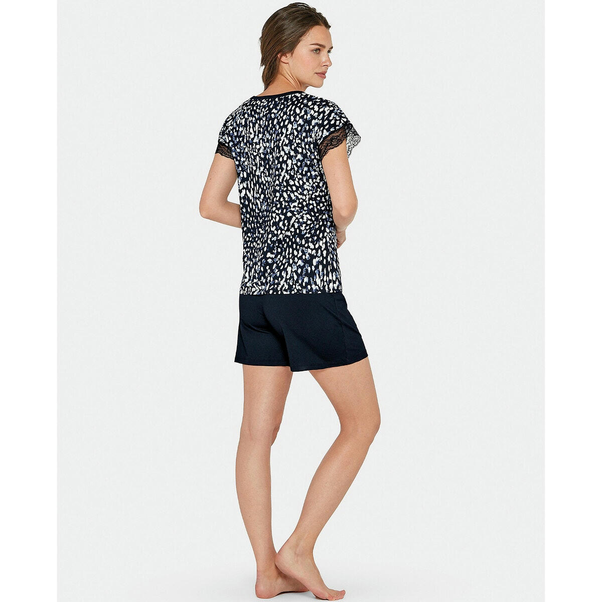 Pyjashort en lyocell Oceania