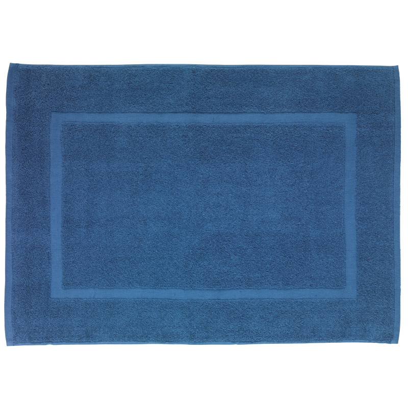 Tapis de salle de bain Paradise bleu ardoise 70 x 50 cm WENKO