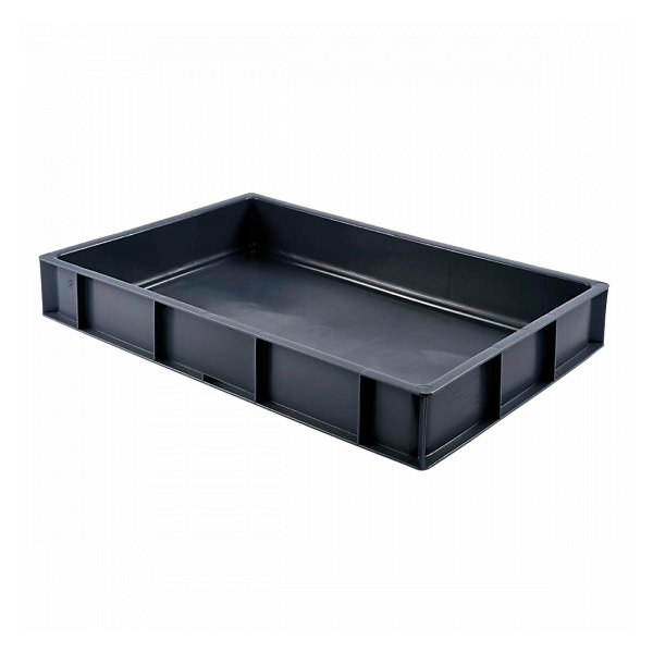 Bac à pâtons 600 x 400 x 90 mm 15 L - gris