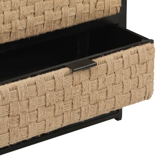 NNEVL Bedside Cabinet 40x30x50 cm Solid Mango Wood
