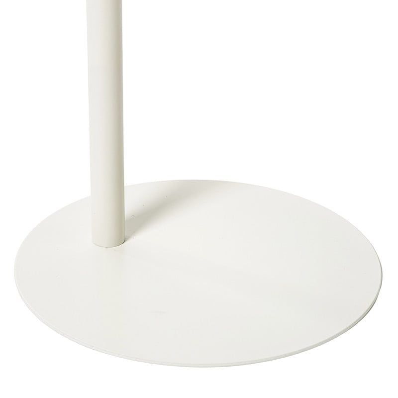 Bijzettafel Mica organisch - wit - 53x35x26 cm