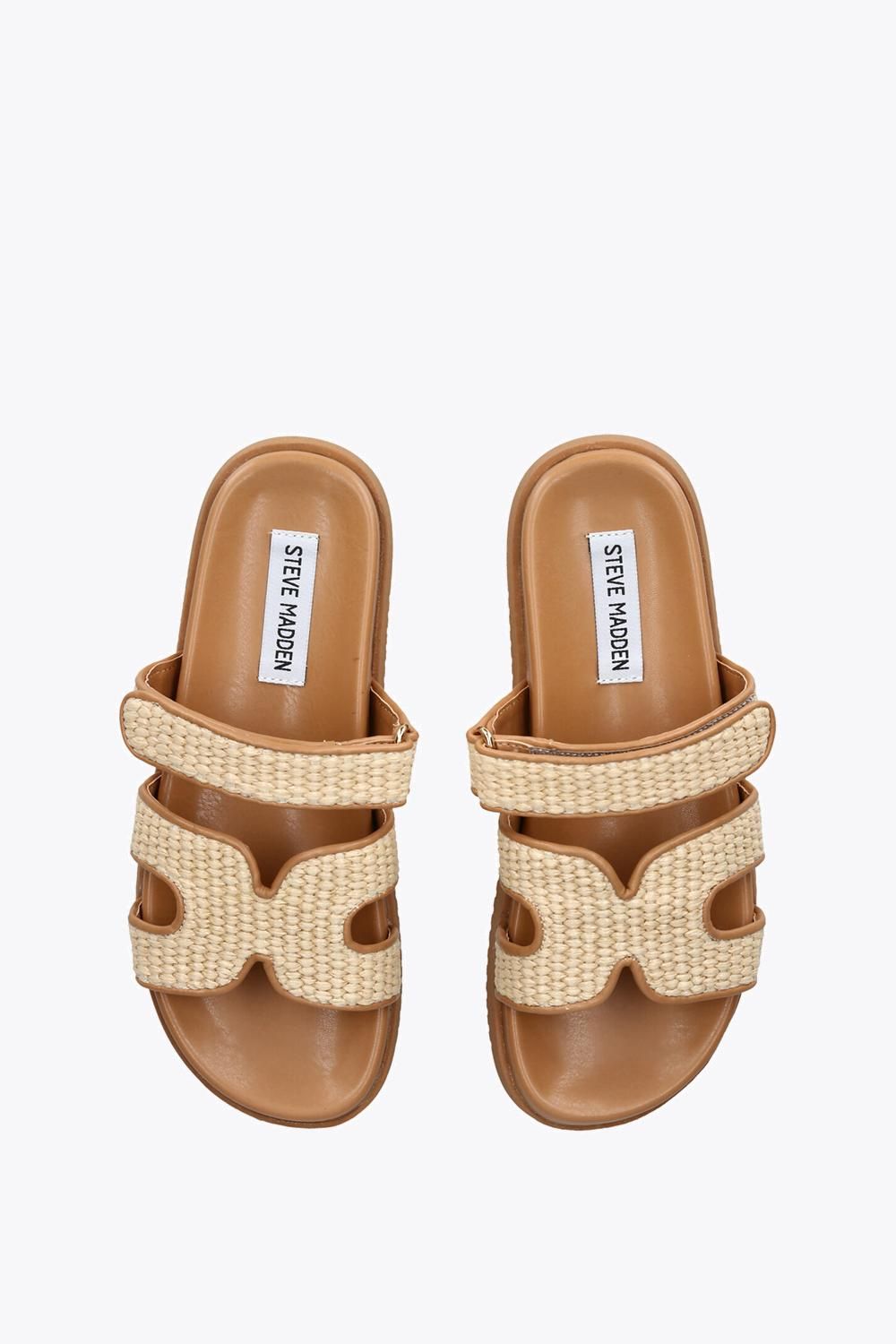 STEVE MADDEN Missile Raffia' Sandals