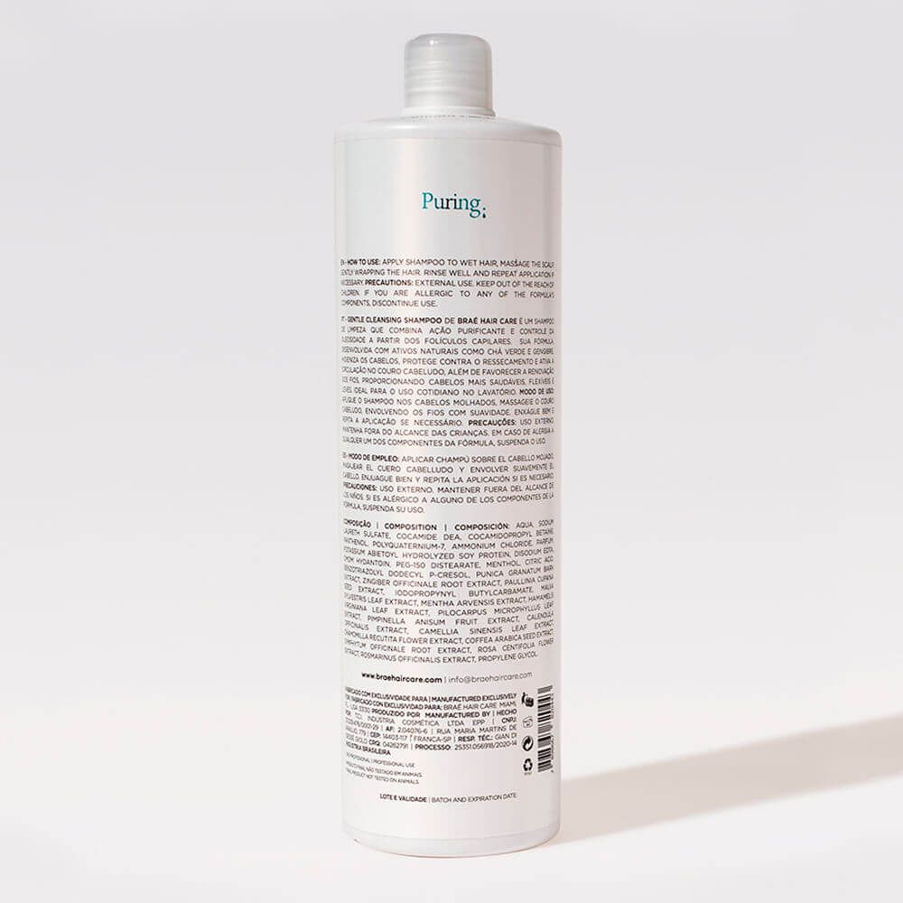 Brae Puring Shampoo, 1L Professional