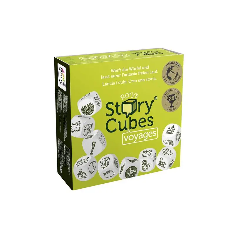 Familienspiel Rorys Story Cubes Voyages