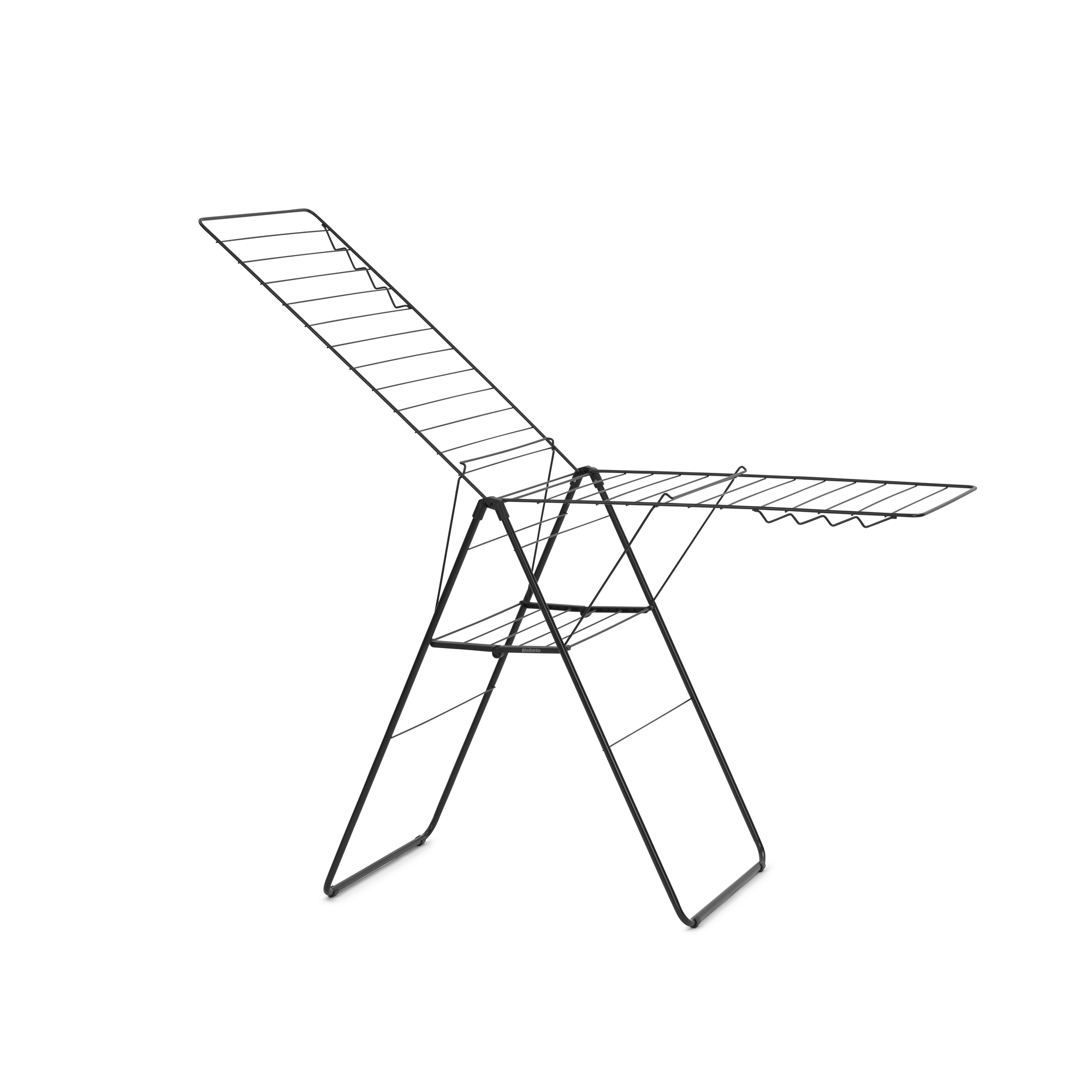 Brabantia HangOn droogrek, 25 meter - Matt Black