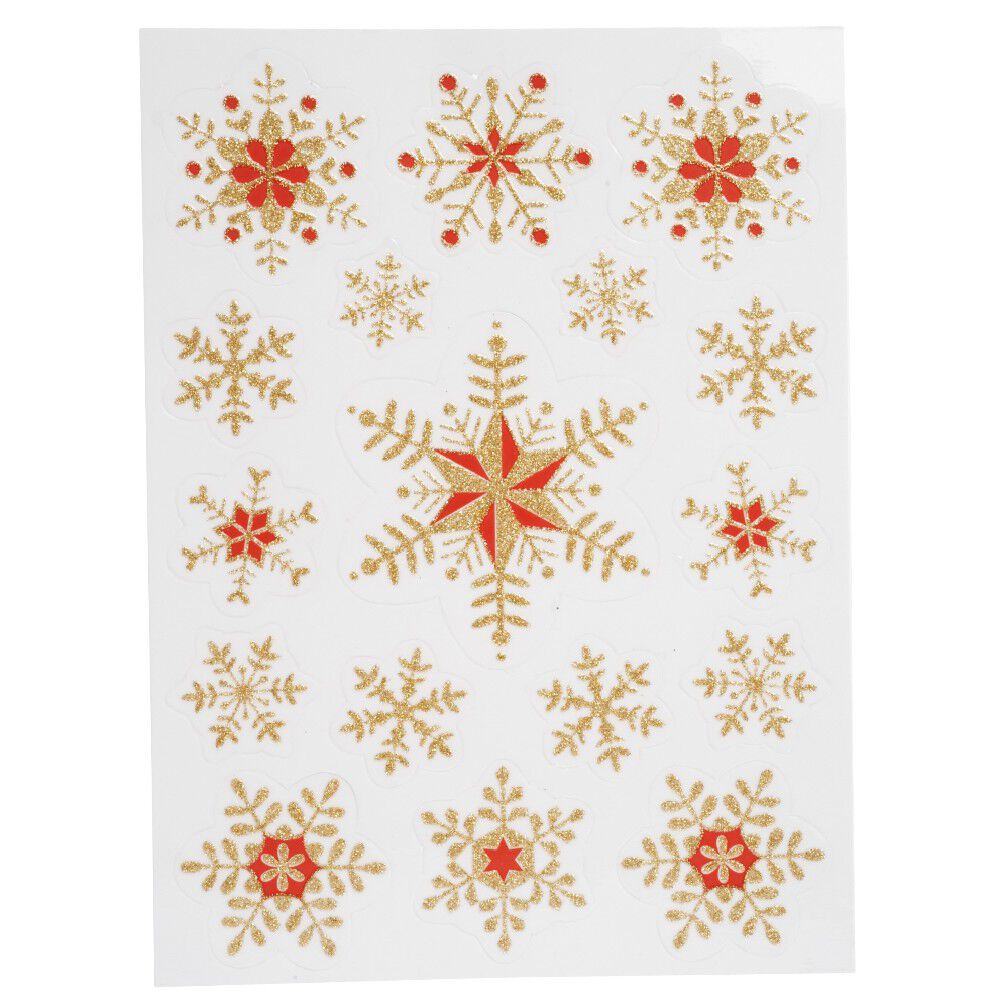 Décor de no&euml;l électrostatique (8 modèles)