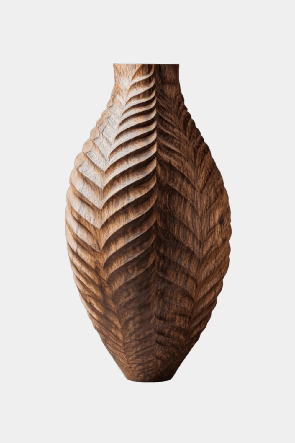 Vase Wood Sculpture #WG071