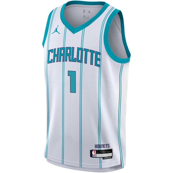LaMelo Ball Charlotte Hornets Nike Youth Swingman Jersey - Association Edition - White
