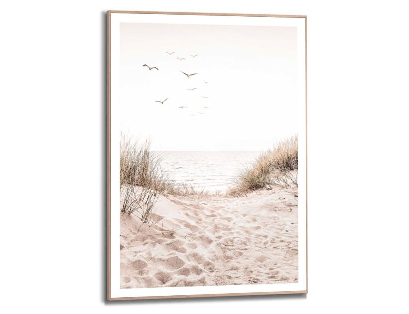 Bild Slim Frame Wood Dünen