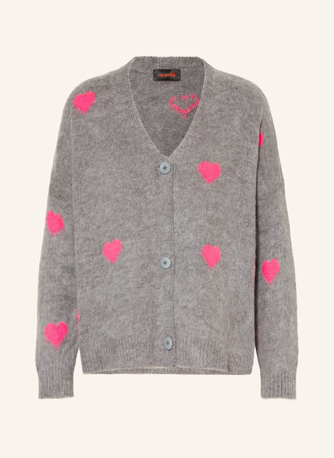 miss goodlife Strickjacke mit Alpaka