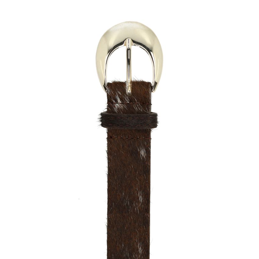 Manfield Koeien riem met vacht